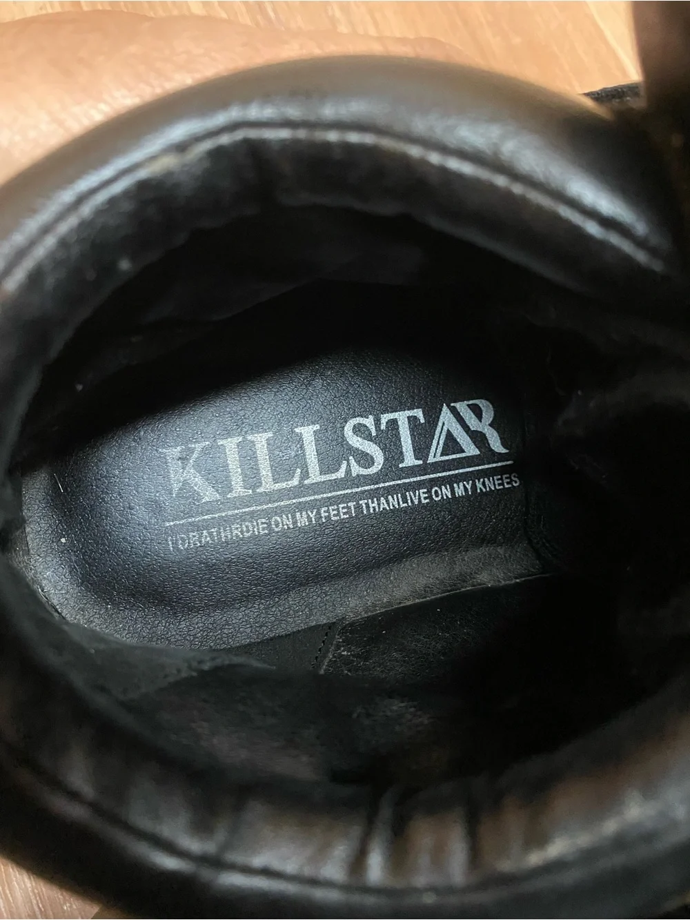 Rare KILLSTAR Livia Platform Trainers Size 10